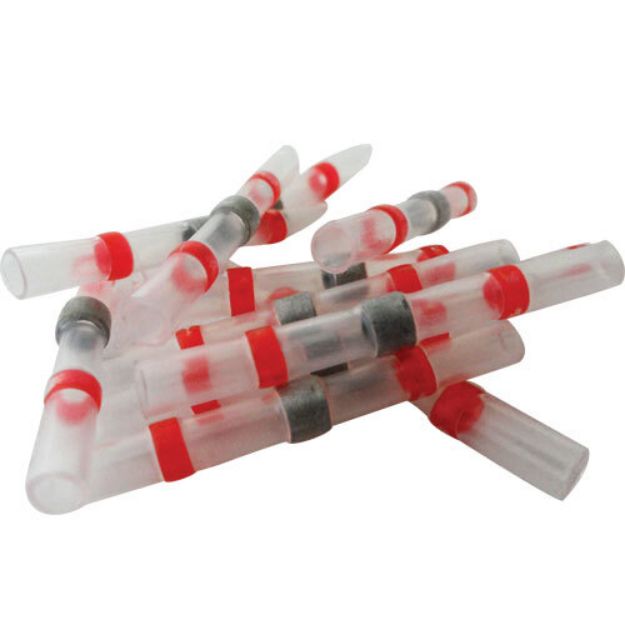 Picture of Red Heatshrink Soldier Joiners | 0.5-1.5mm²